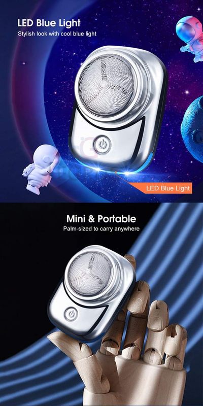 💥HEGRUS Electric Shaver with Cleaning Brush - Image 10