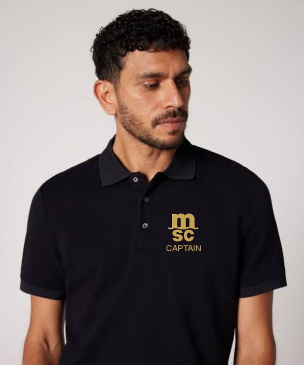 Polo with MSC Logo & Rank