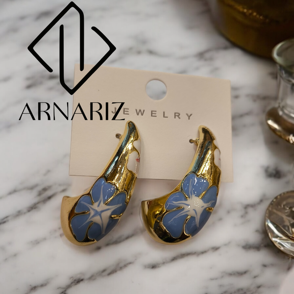 Mina long earring