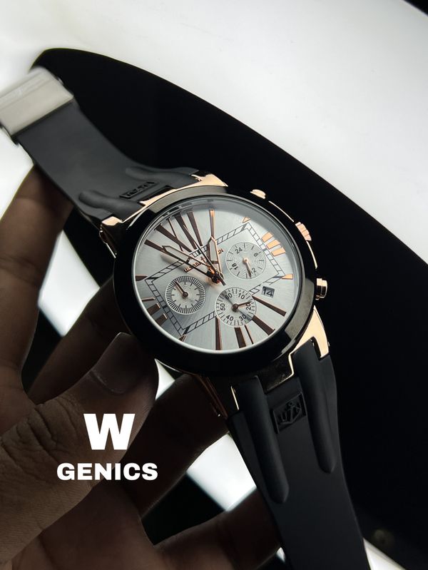Ulyss Nardin White Dial Rose Gold Case Semi AAA Grade