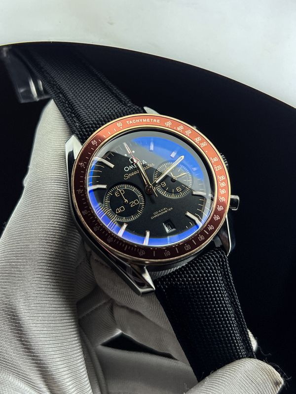 Omega Speedmaster Red Vejel Black Nato Belt Semi AAA Grade