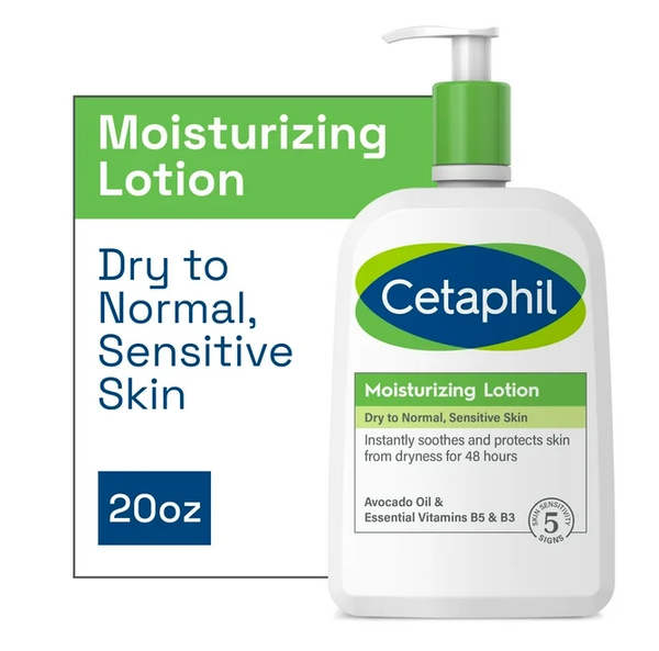 Cetaphil - Moisturizing Lotion for Dry to Normal, Sensitive Skin - 591ml