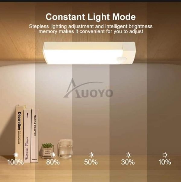 🔥Auoyo LED Body Motion Sensor Induction Long Strip Night Lamp - Image 5