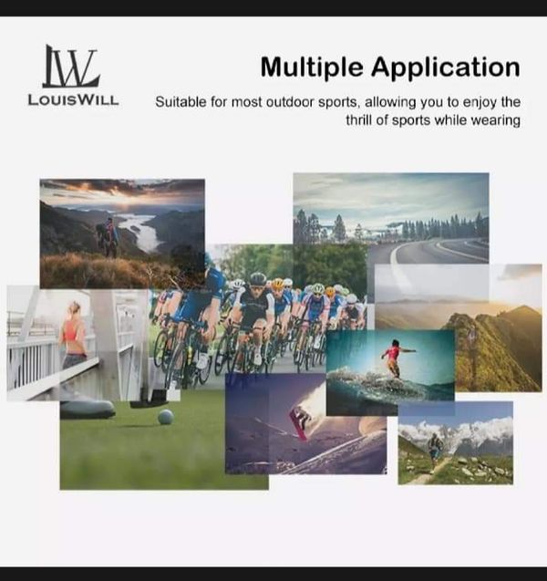 LouLouisWill Men Polarised Cycling Sports Sunglasses - Image 13