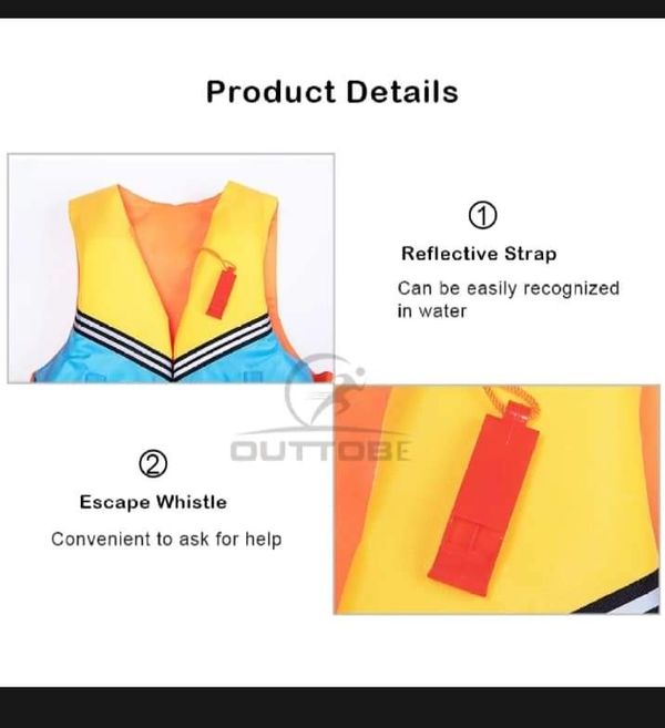💥Outtobe Thick Oxford Cloth Children Life Jacket - Image 2