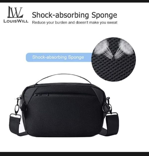 LouisWill Men Waterproof Business Shoulder Bag - Image 4