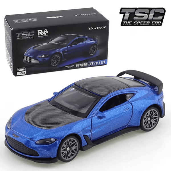TSC 1:64 Aston Martin V12 Vantage Diecast Model Car