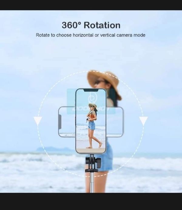 DoomHot BT11 1.7M Tripod Wireless Bluetooth Selfie Stick - Image 2
