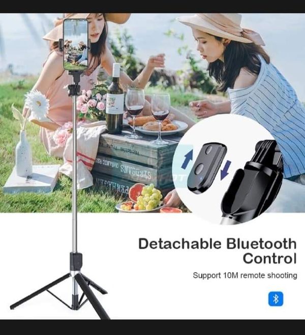DoomHot BT11 1.7M Tripod Wireless Bluetooth Selfie Stick - Image 5