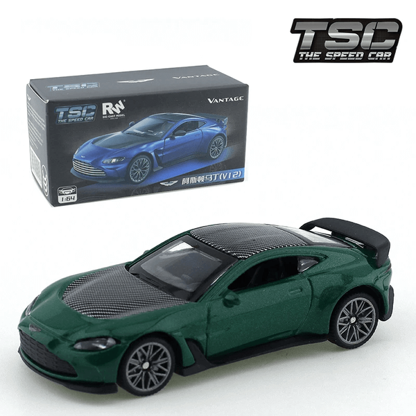 TSC 1:64 Aston Martin V12 Vantage Diecast Model Car - II