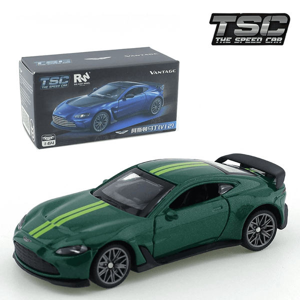 TSC 1:64 Aston Martin V12 Vantage Diecast Model