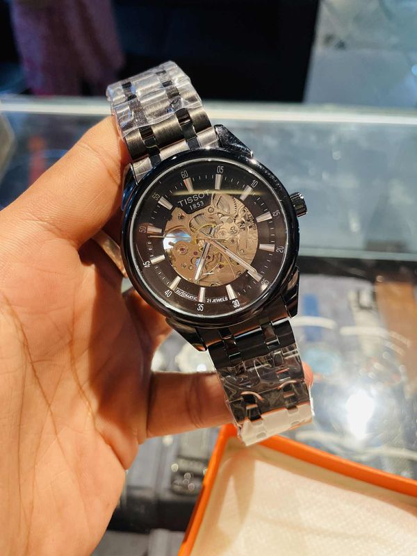 TISSOT AUTO BLACK CHAIN