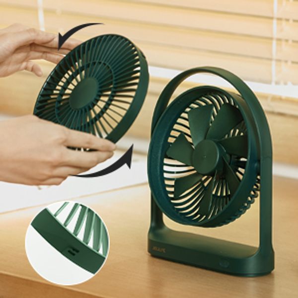 🔰JISULIFE FA19A USB Portable Rechargeable Fan (4000mAH Battery) - Image 2