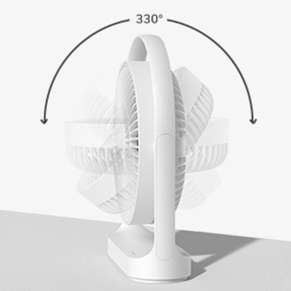 🔰JISULIFE FA19A USB Portable Rechargeable Fan (4000mAH Battery) - Image 6