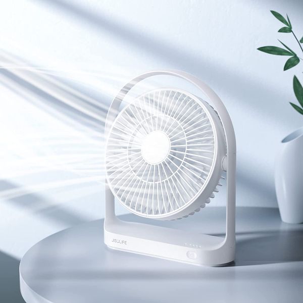 🔰JISULIFE FA19A USB Portable Rechargeable Fan (4000mAH Battery) - Image 12