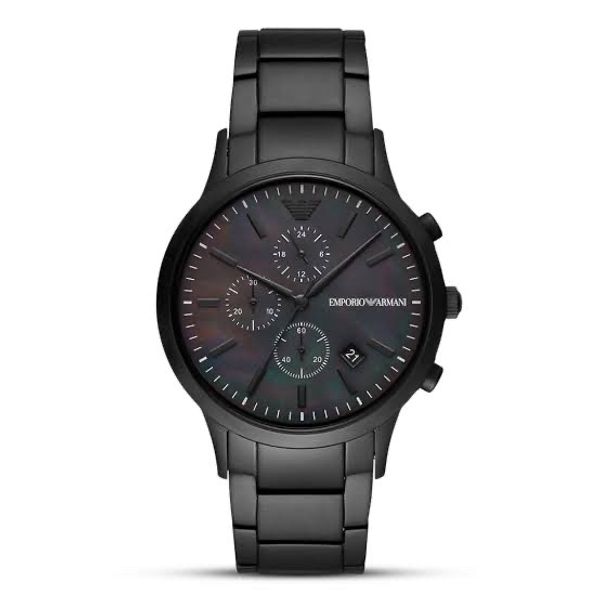 EMPORIO ARMANI CHRONOGRAPH QUARTZ BLACK DIAL MEN'S WATCH AR11275