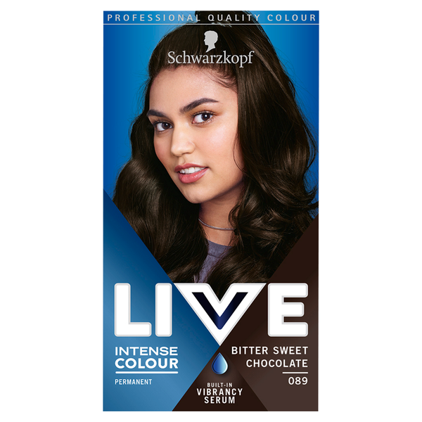 Schwarzkopf Intense Colour Permanent Bitter Sweet Chocolate 089 Hair Dye-Hair Color