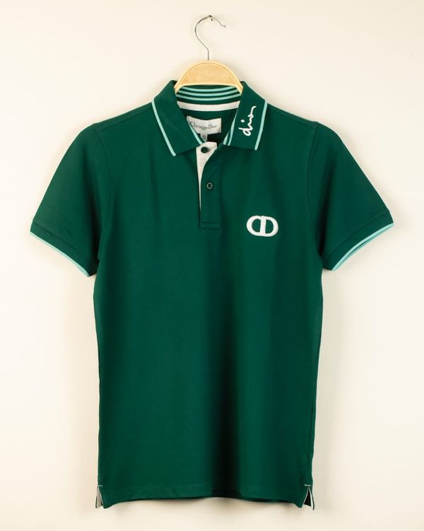 CD P1 Premium Soft Polo - Bottle Green