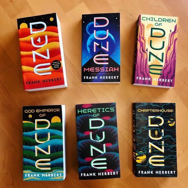 Dune Series(6 Books) by Frank Herbert