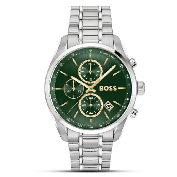 HUGO BOSS CHRONOGRAPH GREEN DIAL MEN'S WATCH HB1514266