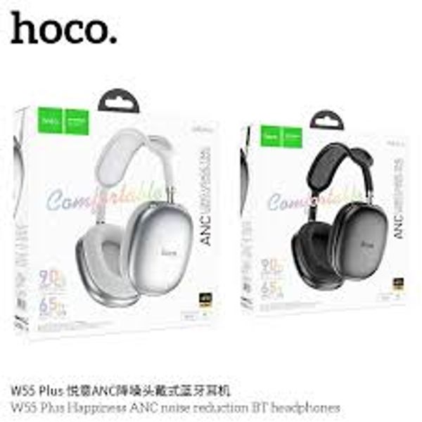 Hoco W55 Plus ANC Wireless Headphones - Image 1