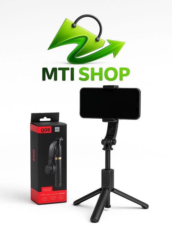 Q08 Gimbal Stabilizer Tripod