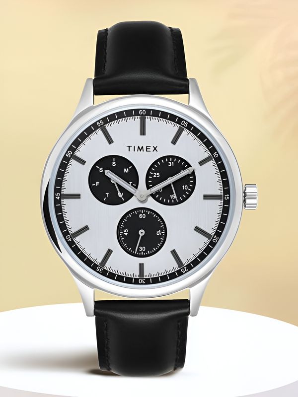 TIMEX  Multi Function Silver Dial Analog Watch - For Men
