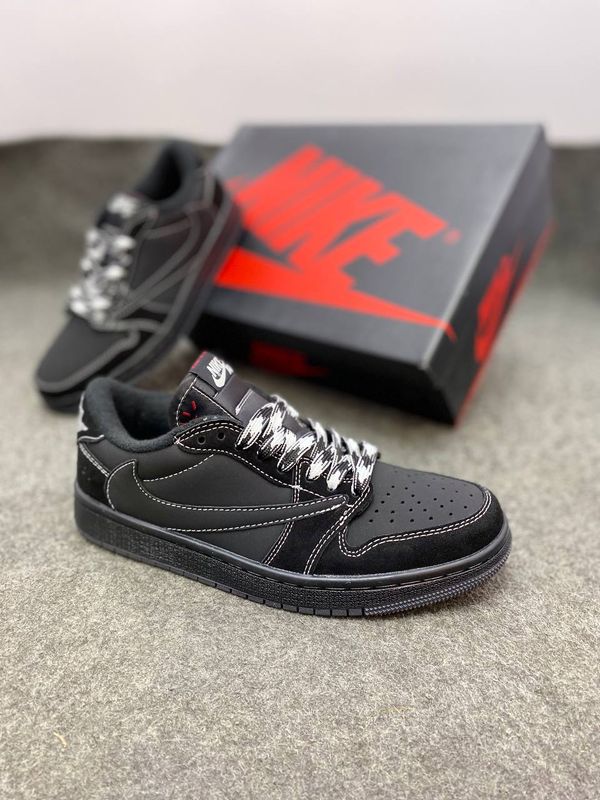 Jordan 1 Retro Low SP Travis Scott Black Phantom