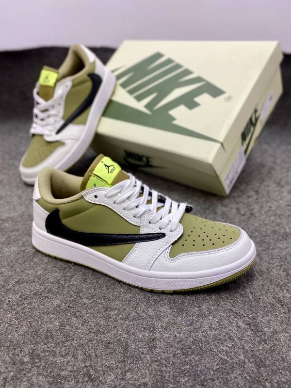 Jordan 1 Retro Low Golf Travis Scott Neutral Olive