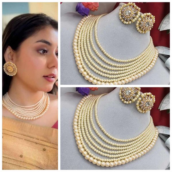 7 layer necklace set