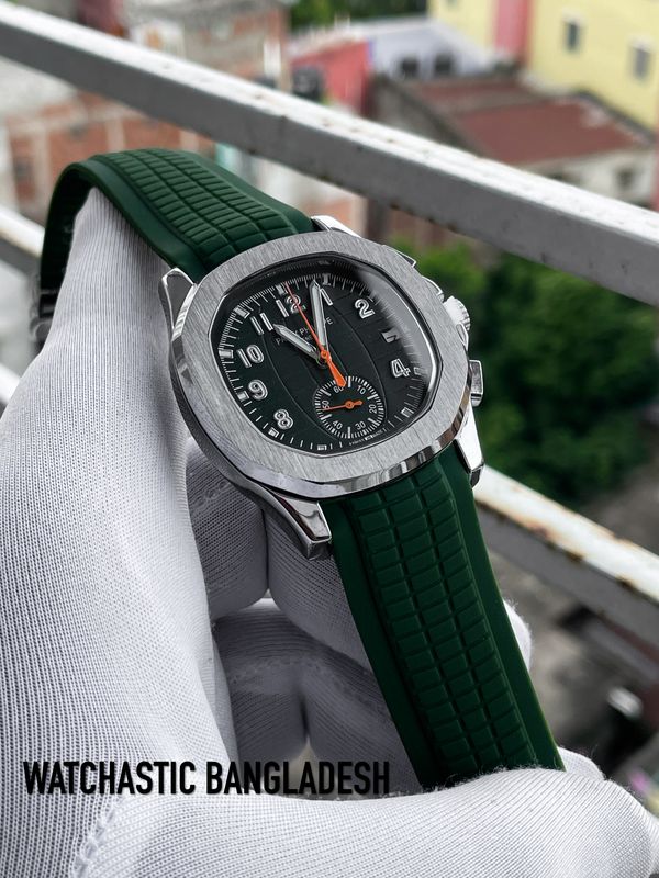 Patek Aquanut Green Dial
