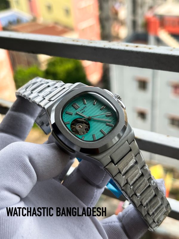 Patek Chain Open Heart Tiffany Dial