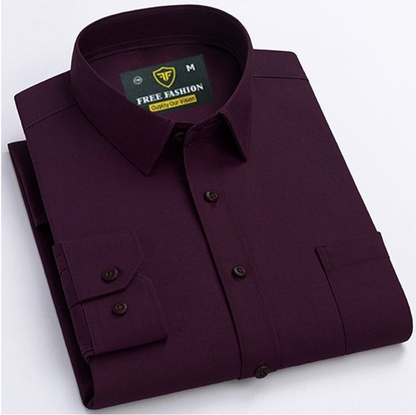 Man's Premium Oxford Cotton Fabrics Farmal Shirt {JAM}