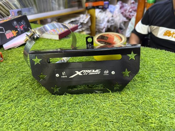 Premium Black Silencer Gourde For Hero Xtream 160R