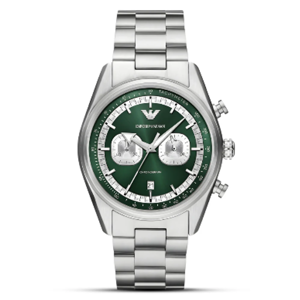 EMPORIO ARMANI RACER GREEN DIAL MEN'S WATCH AR11637