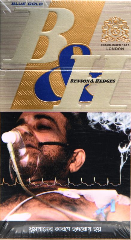 benson & hedges blue Gold