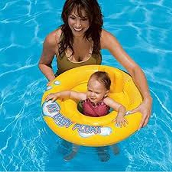 Intex My Baby Float - Yellow 26.5 ince
