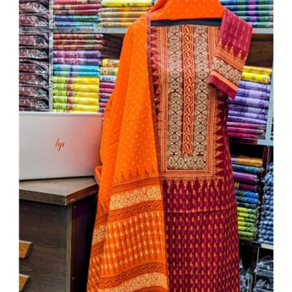 New Exclushive Collection High Qualitiey Cotton Printed Three Piece