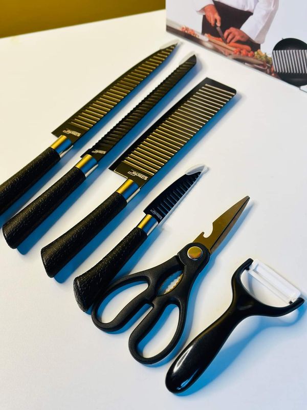 Zepter original Kitchen 6 Pcs Knife Set - Image 4