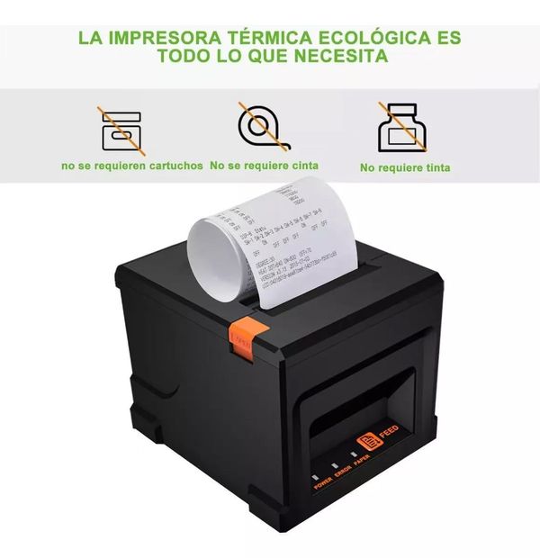 POS-8360 Spanish Mexican Market English Version Bills 80mm Mesh Kitchen Cashier