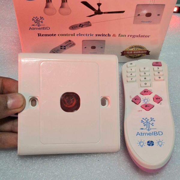 Remote Control Electric Switch & Fan Regulator