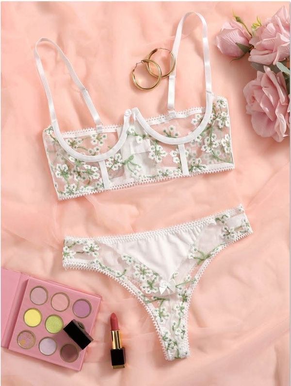 Premium transparent bikini set