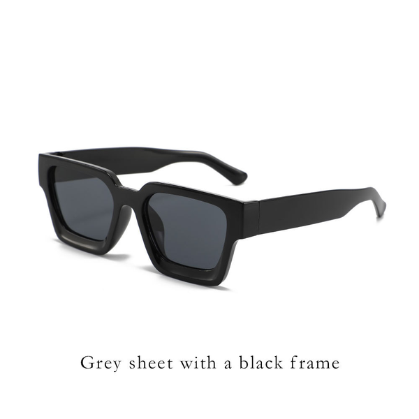 European and American Sunglasses Aliexpress Fashion Russia Amazon Cross-Border Versatile Ins Men and Women Square Frame Y2K🔥🇧🇩