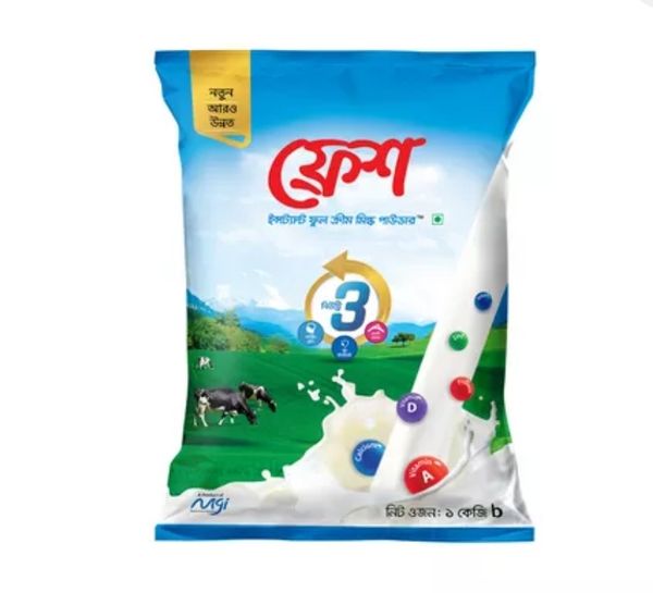Fresh Instant Full Cream Milk Powder 1 kg