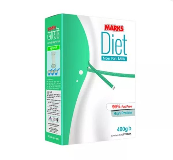 Marks Diet Non Fat Milk Powder 400 gm