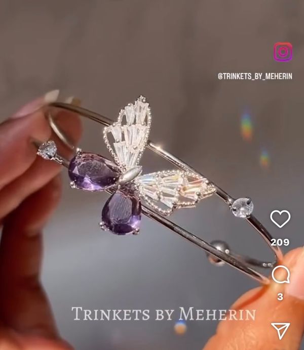 Butterfly bracelet