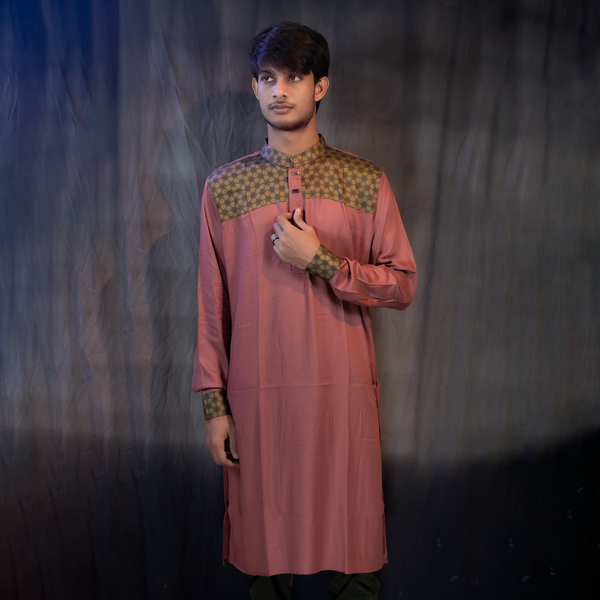L-42 Size Tensil Cotton Panjabi 499