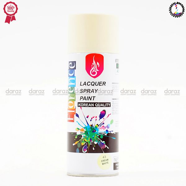 Spray paint Cream White/ Off White Color