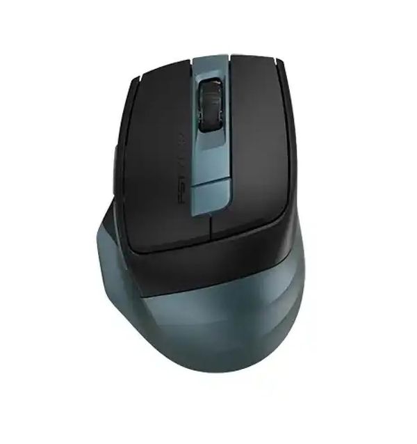 A4TECH FB35CS Fstyler Dual Mode Silent Click Rechargeable Bluetooth Wireless Mouse – Blue Color .