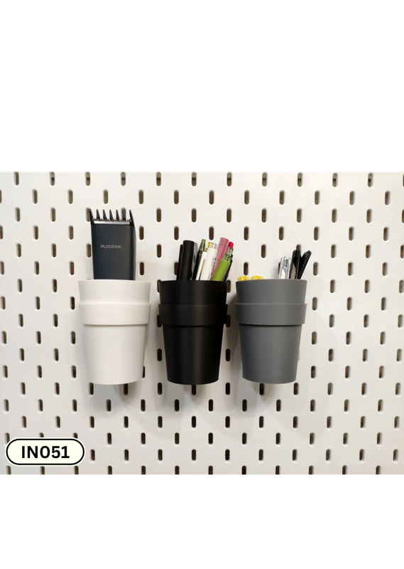 Skadis pegboard accessories storage cup storage tube